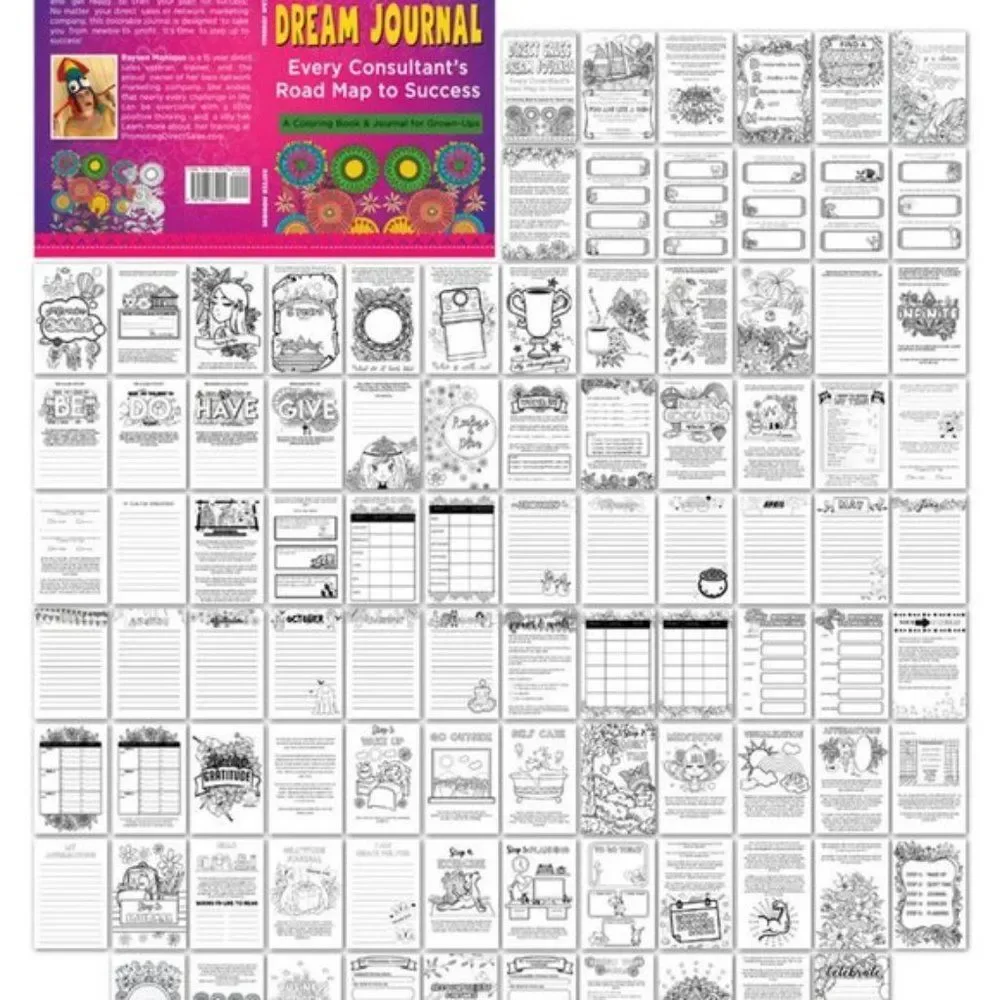 Direct Sales Consultant DREAM Journal & Dice Game